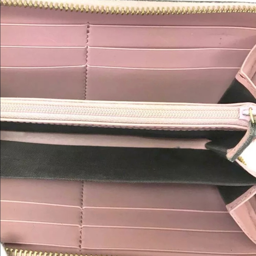 GUCCI Shima Pink Leather Zippy Continental Wallet - Picture 12 of 12
